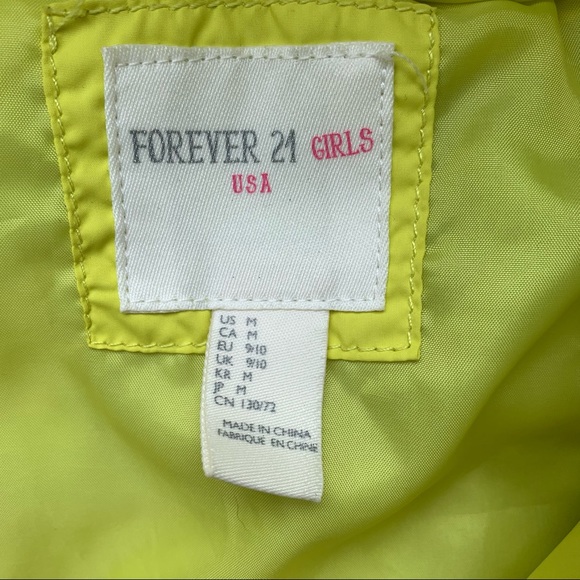 ❤️Forever21❤️Girls 10/12 Medium Hooded Puffer vest - Picture 3 of 4